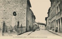 Le Monument aux Morts et Rue principale