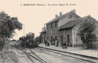 La Gare -Départ du Train