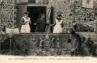 Fontaine, sculptée par Molette-Sabotier