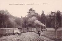 Avenue du Tramway et le Château 