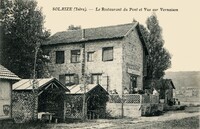 Le Restaurant du Pont et Vue sur Vernaison
