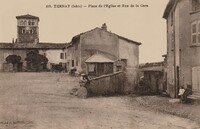 Place de L'Eglise et Rue de la Gare