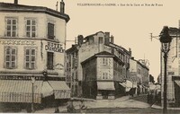 Rue de la Gare et Rue de Frans