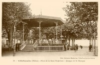 Place de la Sous Préfecture  - Kiosque de la  Musique-