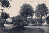 Un coin du Square -Place du Promenoir