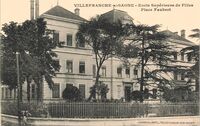Ecole Supérieure de Filles - Place Faubert