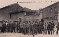Atelier Vermorel - Sortie du Personnel