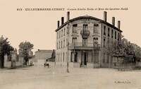 Cours Emile-Zola et Rue du Quatre-Août
