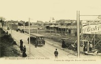 L'entrée du village des Brosses -Lyon Aviation