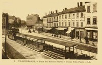 Place des Maisons Neuves et avenue Felix-Faure