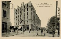 Un Angle du Cour Emile-Zola et Cours de la République