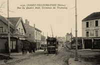 Rue du Quatre Août - Terminus du Tramway 