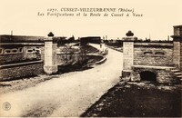 Les Fortifications et la Route de Cusset à Vaux