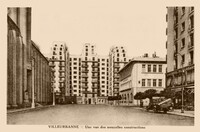Vue des nouvelles constructions