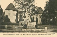 Mairie - Parc public - Monument aux Morts