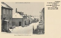 Rue de L'Hôpital le 25 Décembre 1905