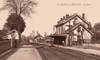 Saint-Léger-sur-Dheune - La Gare