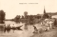 Arnage - Les Bords de la Sarthe -Lavandière