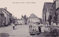Bousse - Place de L'Eglise
