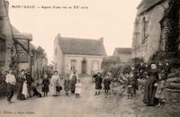 Aspect d'une rue au XXe siècle