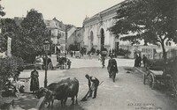 Place des Bains et L'Hôtel de Ville