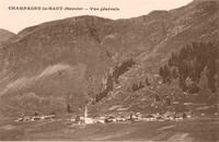 Champagny-en-Vanoise - vue Générale