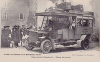 Départ du Châtelard - Place Centrale