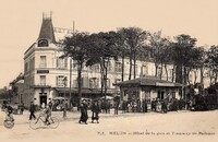 Hôtel de la gare et Tramway de Barbizon