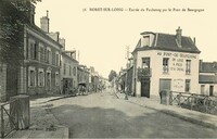 Entrée du Faubourg par le Pont de Bourgogne