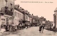 Anglesqueville-sur-Saane - Place de l'Église