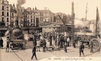 Départ du Rapide de Paris