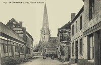 La Cerlangue - Entrée du Village