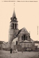 l'Eglise vue du Général Donzelot