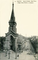 l'Église Sainte-Marthe et les Écoles