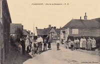 Flaucourt - Route de Barlieux
