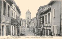 Tour de L'Horloge et rue de la Sauvetat