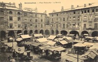 Place Nationale . le Marché