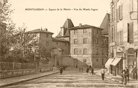 Square de la Mairie .Vue du musée d'