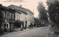 Réalville - Avenue de Paris