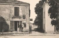 Saint-Amans-du-Pech - Poste et Avenue de la Gare