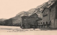Moulin du Gravier et Roc D'Anglars