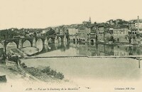 Vue sur le Faubourg de la Madeleine 