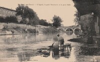 l'Argoût le Petit Séminaire et le Pont Biais-  Lavandière