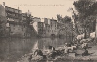Laveuses au Carras sur les Bords de L'Agoût