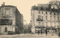 Entrée de le Rue Villegoudou sur la Place Soult