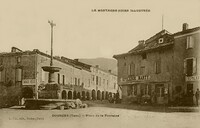 Dourgne - Place de la Fontaine