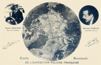Carte  de L'Expédition Polaire Française