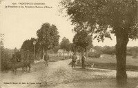 Montreux-Château - La Frontière et les Premières Maisons d'Alsace