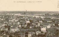 La Seine vue à vole d'Oiseau