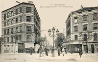 Rue Villeneuve et Carrefour Victor-Hugo